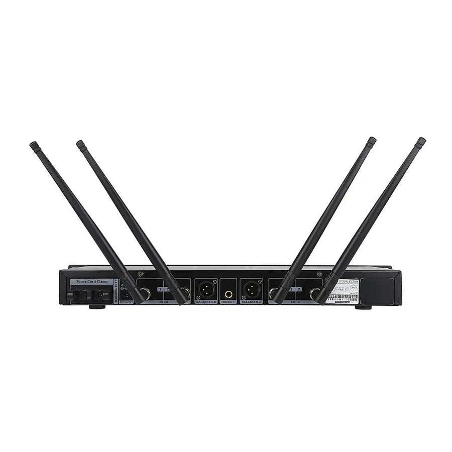 Радиосистема UHF Long Range Wireless Vocal Microphone System для Shure AD2/KSM8  — фото лота 1