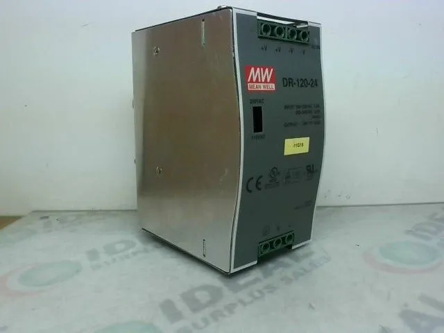 Блок питания Mean Well DR-120-24 DIN Rail Power Supply 24V DC 5A 120W