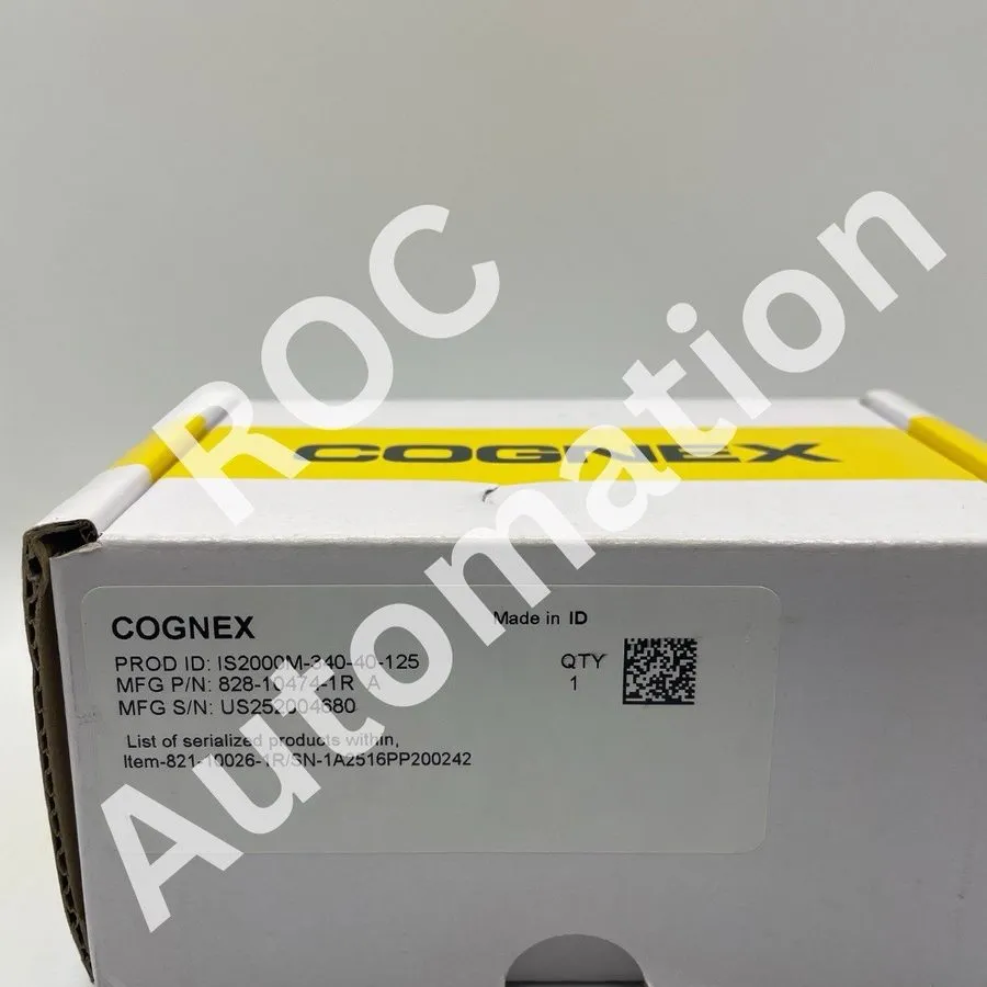 Камера машинного зрения Open Pre-owned Cognex IS2000M-340-40-125 Vision Sensor C — фото лота 1