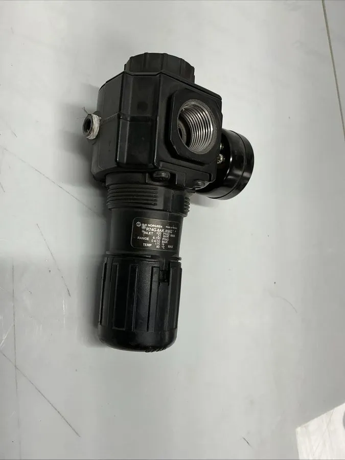 Трубопроводная арматура IMI Norgren R74G-6AK-RMG Air Pressure Regulator W-074 — фото лота 2