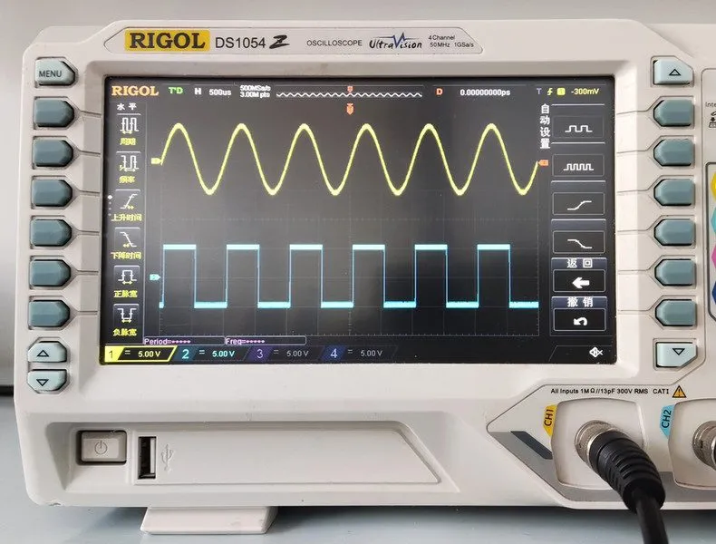 Осциллограф RIGOL DS1054Z Digital Oscilloscopes 4 Channels. PRE-OWNED.