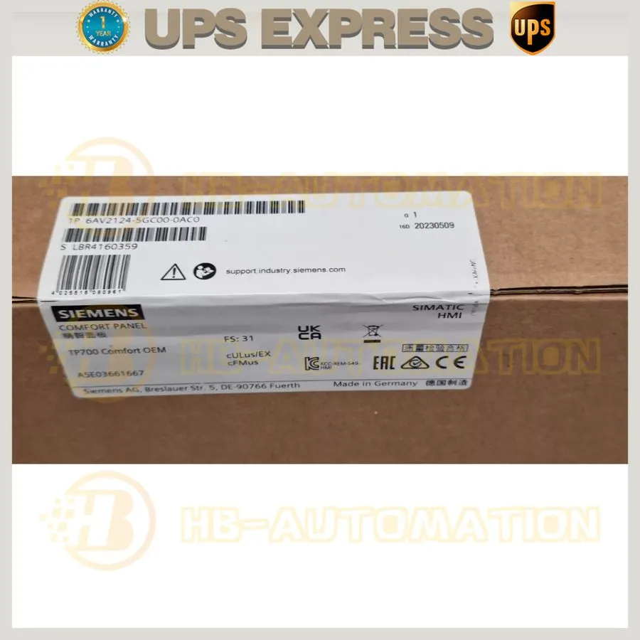 Панель оператора 6AV2124-5GC00-0AC0 Siemens HMI Panel