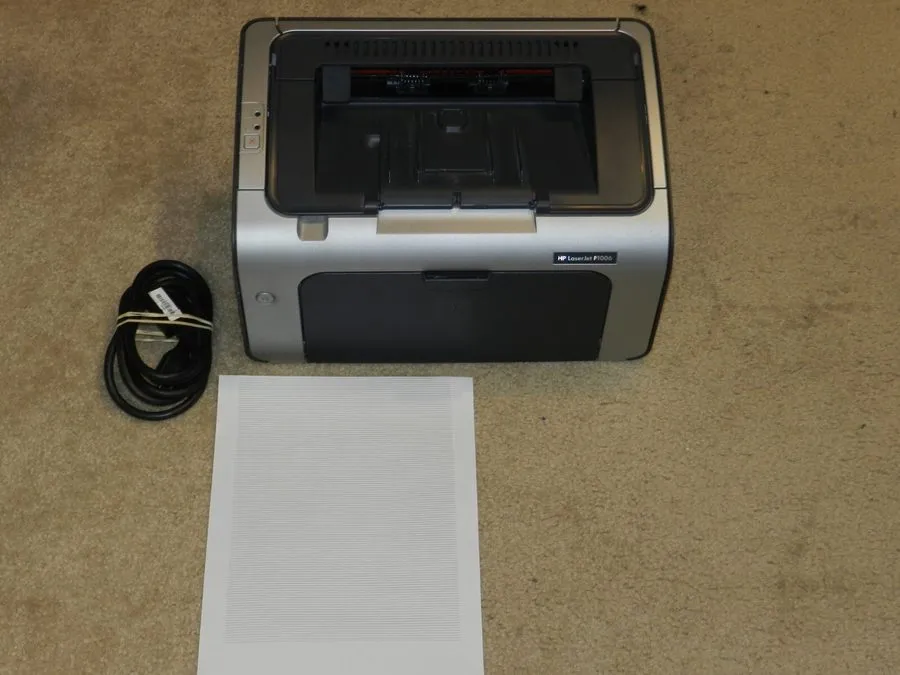 Лазерный принтер HP Laserjet P1006 CB411A Monochrome Desktop Laser Printer