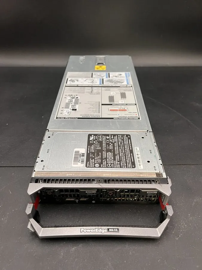 Сервер Dell PowerEdge M610 Blade Server 2 x SIX Core XEON L5640 2.26GHz 48GB RAM