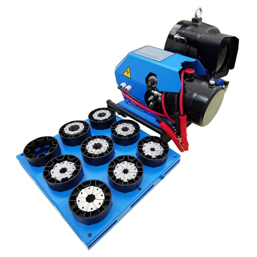 Трубопроводная арматура DC12V Hydraulic Hose Crimping Machine 10-61mm 1370kN Rub