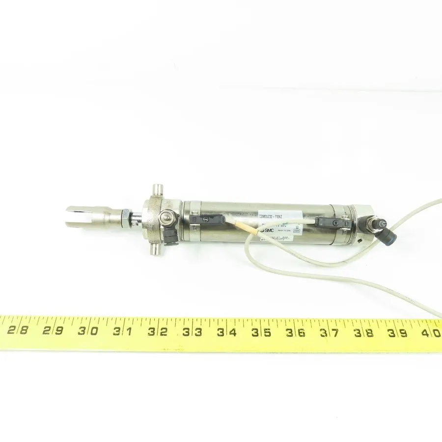 Пневмоцилиндр SMC CDM2UZ32-110AZ Double Acting Pneumatic Cylinder 110mm Stroke 3