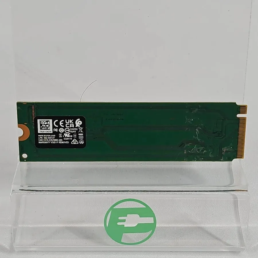 SSD-накопитель Micron 2280mm 2450 1TB M.2 NVMe Gen 4.0 x 4 SSD MTFDKBA1T0TFK