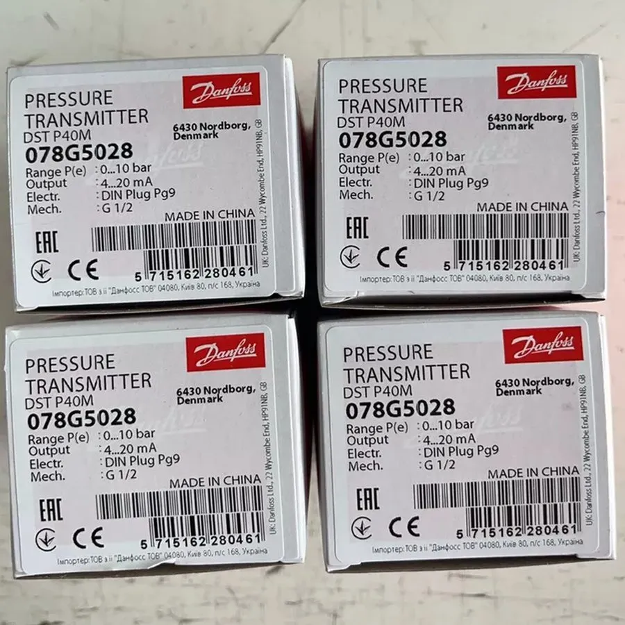 Датчик давления Danfoss DST P40M 078G5028 pressure transmitter — фото лота 1