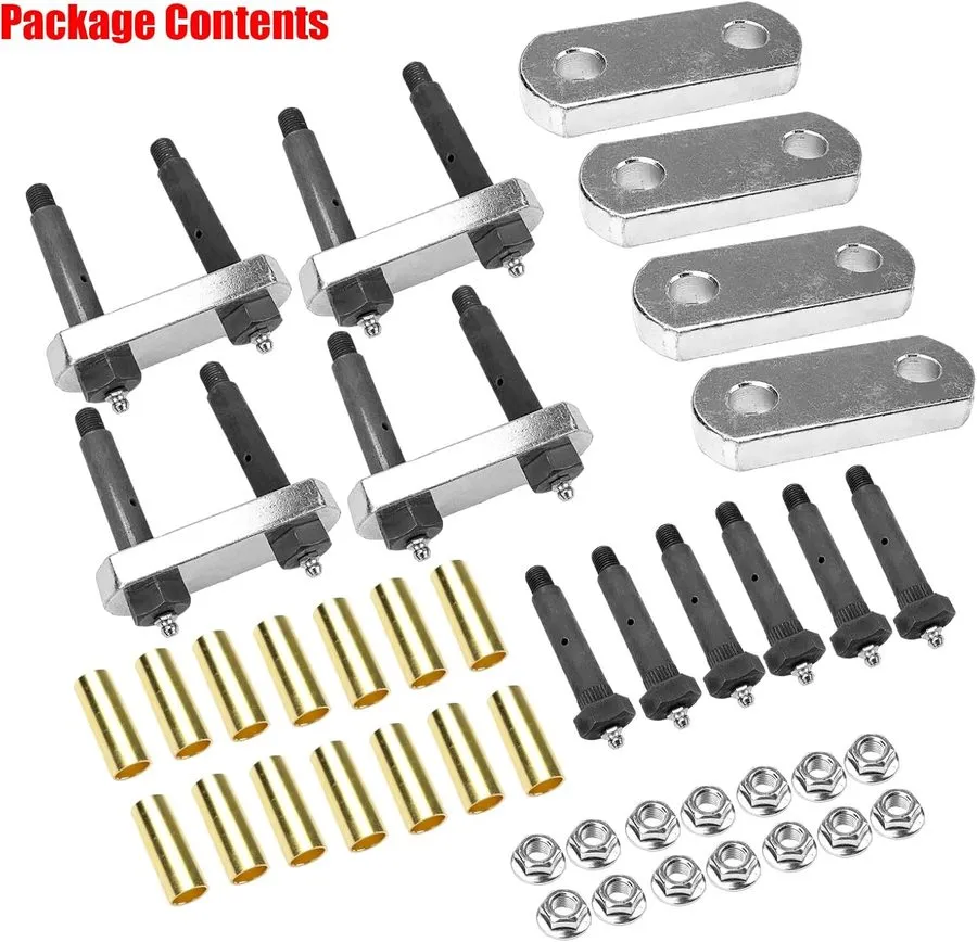 Такелажная скоба Heavy Duty Shackle Upgrade Kit Tandem Axle Pair UO12-016 Galvan
