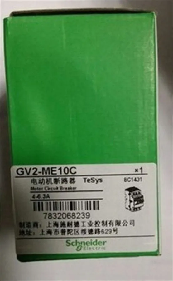 Автоматический выключатель GV2-ME10C Telemecanique Motor Circuit Breaker 4-6.3 A