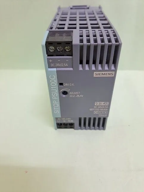 Блок питания SIEMENS 6EP1332-5BA00 SITOP PSU100C POWER SUPPLY 24 VDC