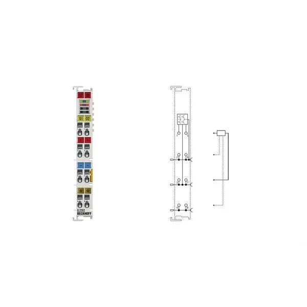 Модуль ввода-вывода Beckhoff EL2202 EtherCAT Terminal 2-Channel Digital Output 2