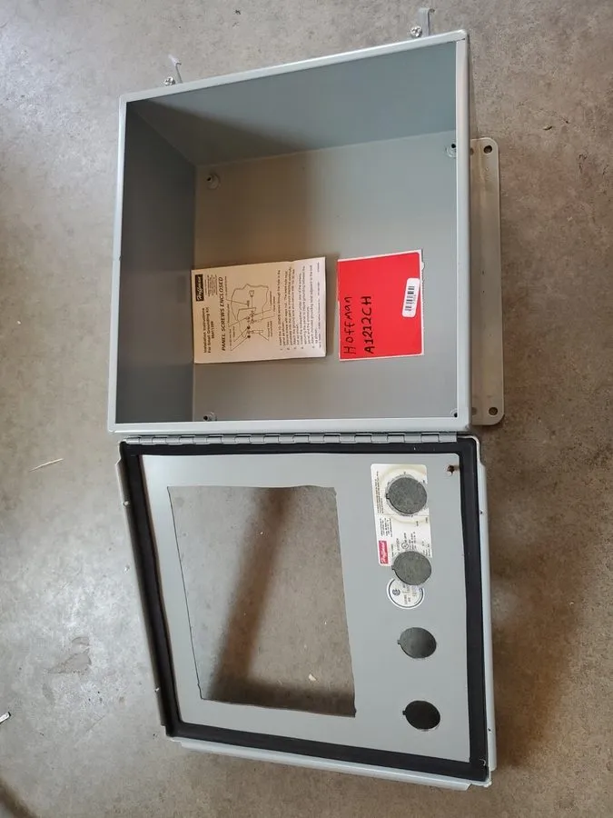 Монтажный шкаф Hoffman nVent A1212CH Enclosure/Junction Box 12x12x6"