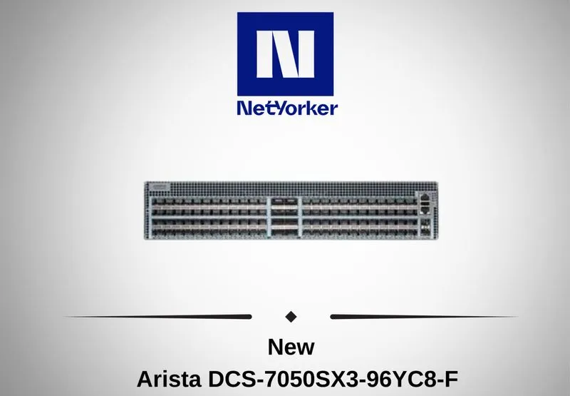 Коммутатор Arista DCS-7050SX3-96YC8-F 96x25G 8x100G QSFP28 Data Center Switch — фото лота 1