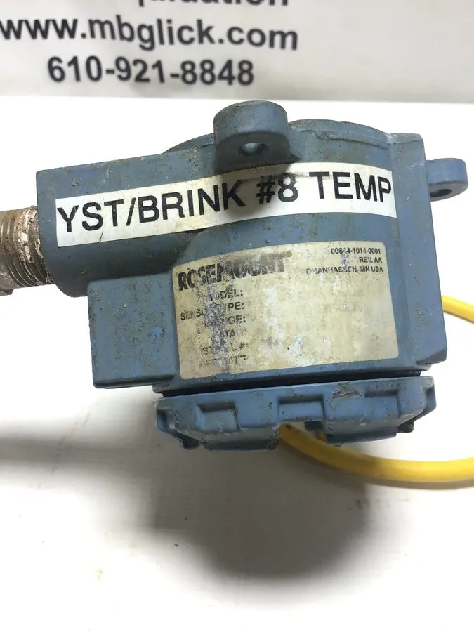 Датчик температуры Rosemount 644HAE5J6F6XA Temperature Transmitter 23mA 42.4V Mo — фото лота 2
