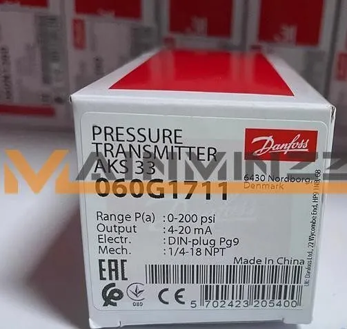 Датчик давления Danfoss AKS 33 060G1711 Pressure Transmitter