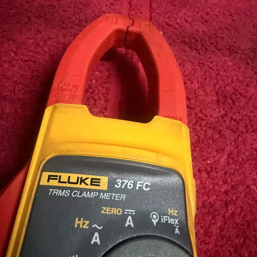 Тестер Fluke 376 True RMS AC/DC Clamp Meter with Iflex — фото лота 1