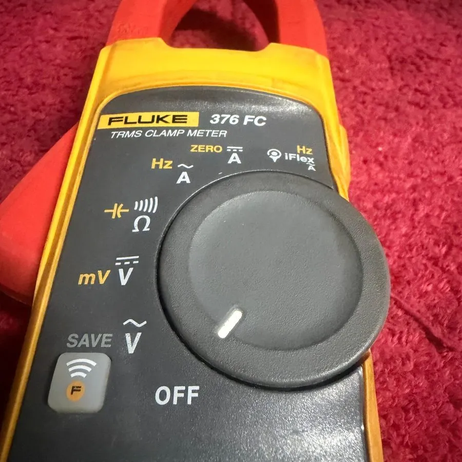 Тестер Fluke 376 True RMS AC/DC Clamp Meter with Iflex — фото лота 2