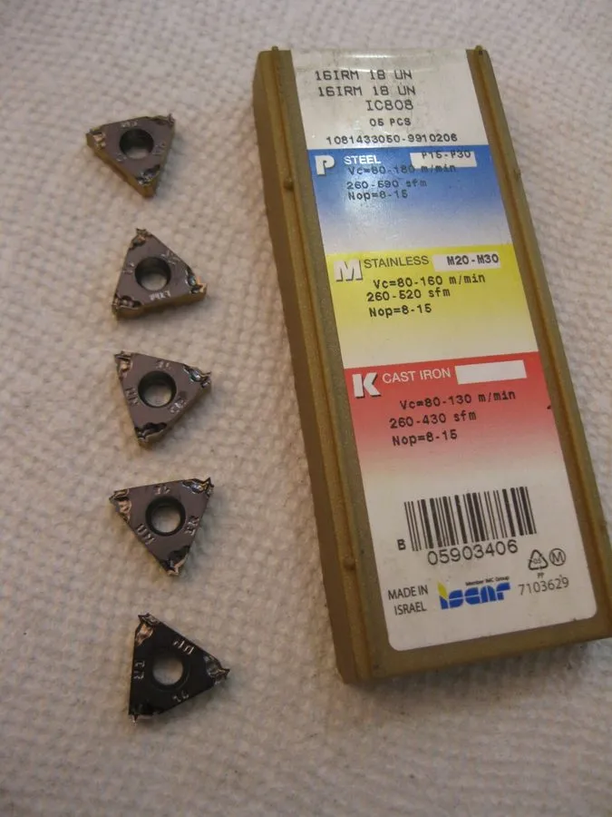 Режущий инструмент ISCAR GIP 2.00-1.00 IC808 CARBIDE INSERT