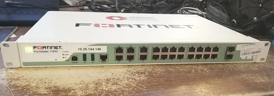 Межсетевой экран Fortinet FORTIGATE-100D FG-100D Network VPN Security Firewall