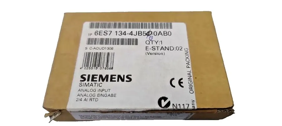 Модуль ввода-вывода Siemens 6ES7134-4JB50-0AB0 SIMATIC ET200S 2AI RTD Pt100 Anal — фото лота 2