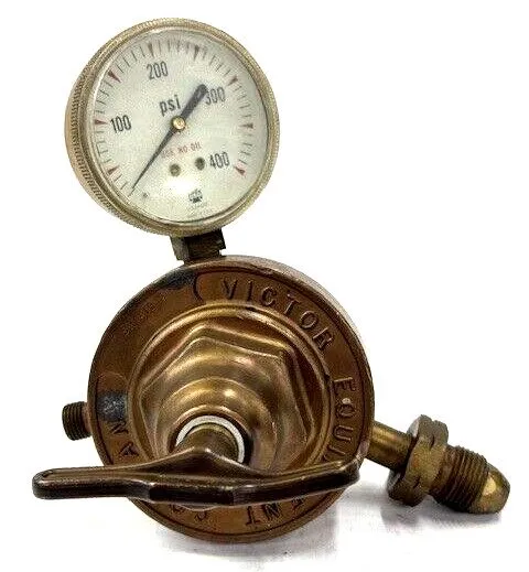 Трубопроводная арматура Vtg Victor Oxygen Compressed Gas Pressure Regulator & Ga