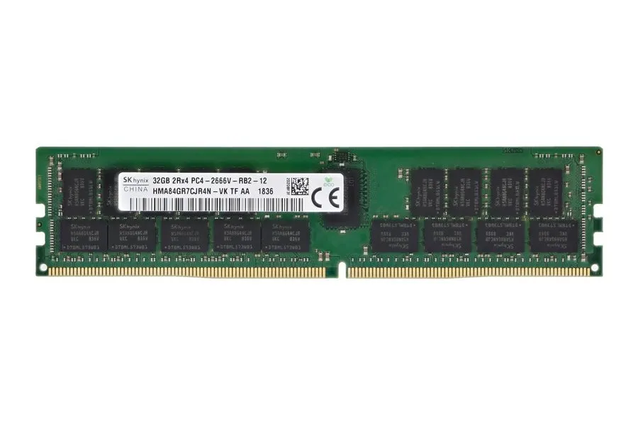 Модуль памяти Hynix 32GB PC4-2666V-R 2Rx4 ECC HMA84GR7CJR4N-VK