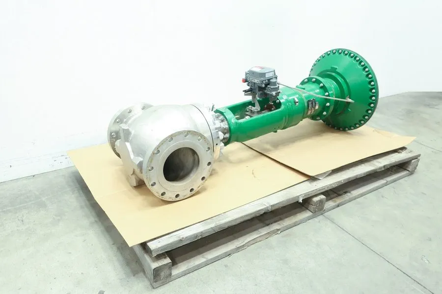 Клапан Fisher ET 667 Size 30i Dvc6200hw2 Pneumatic Steel Flanged Control Valve 1