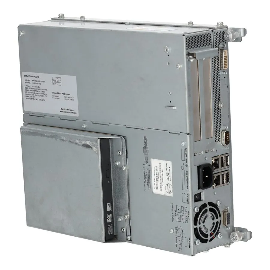 Промышленный компьютер Siemens Simatic IPC677C 6AV7893-0BE32-1BB0