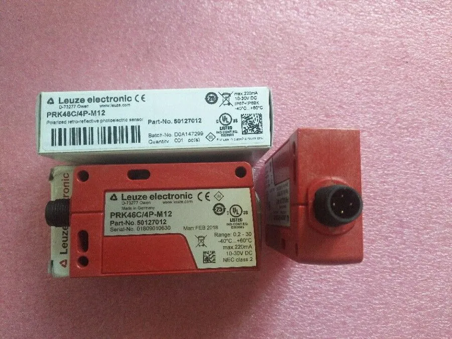 Фотоэлектрический датчик LEUZE PRK46C/4P-M12 Photoelectric Sensor