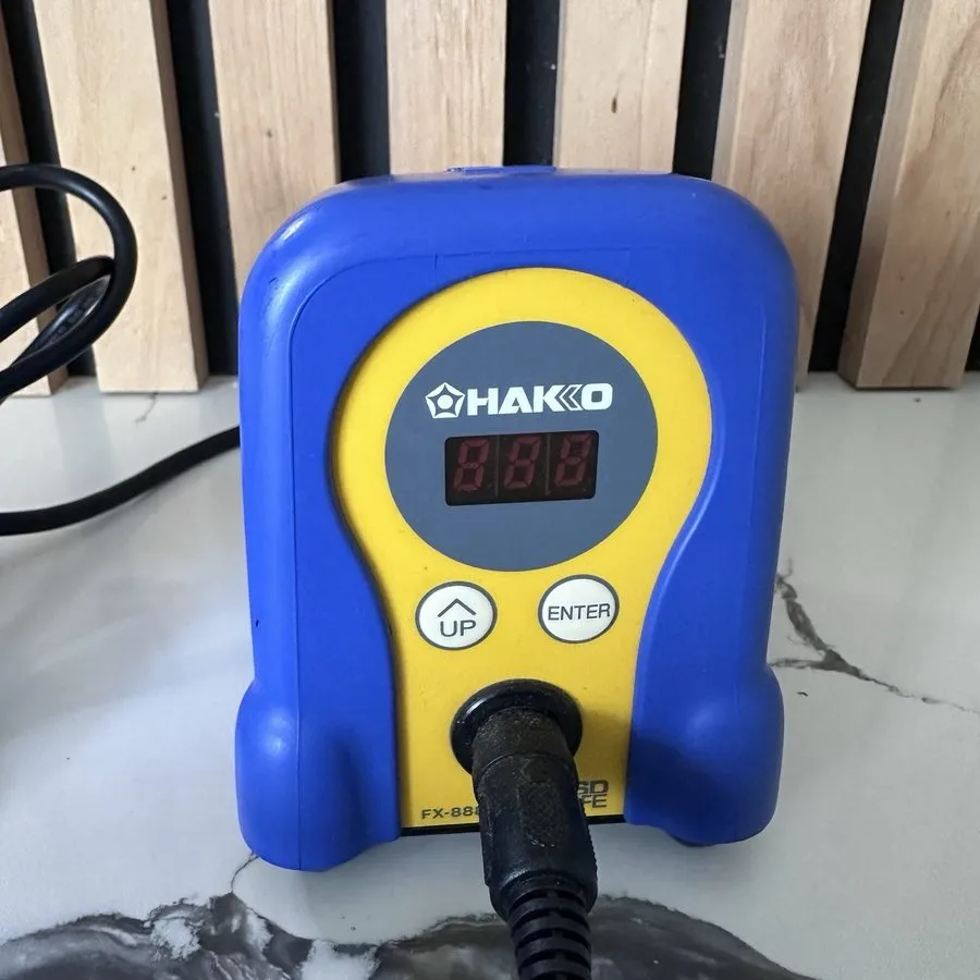 Паяльная станция HAKKO FX-888D 70W 220V Hot Gun Pro Digital Soldering Station We — фото лота 2