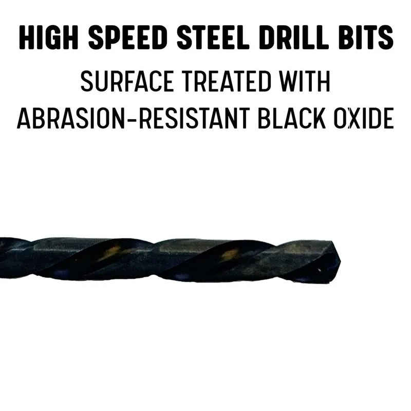 Режущий инструмент Drill America DWD21J-LH-SET Left Hand High Speed Steel Drill  — фото лота 2