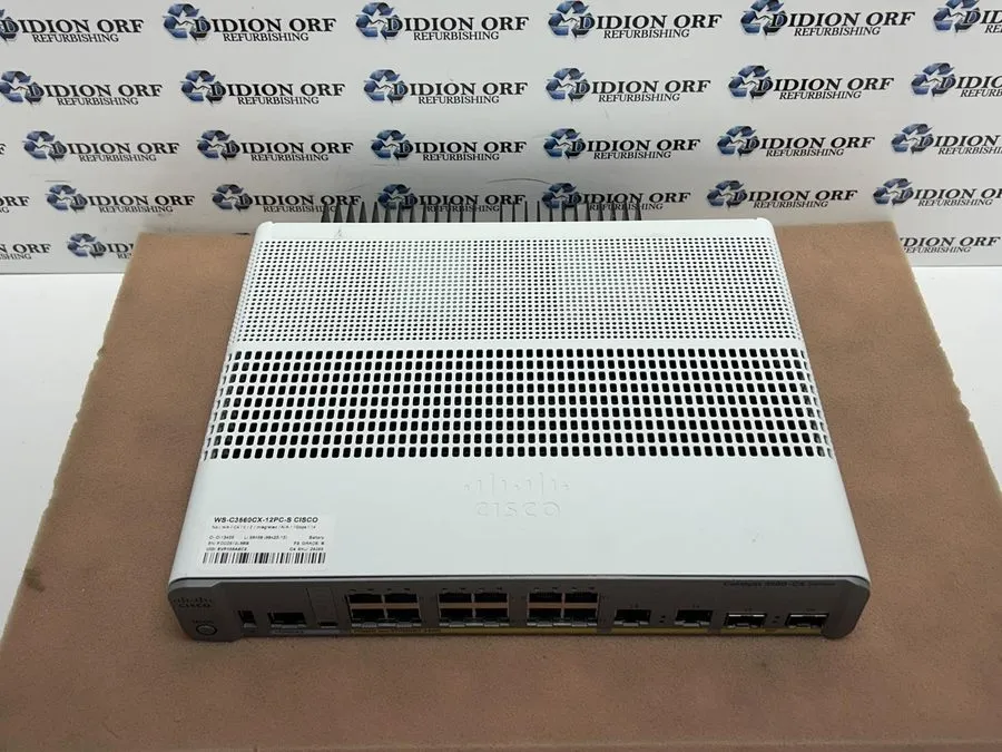 Коммутатор CISCO WS-C3560CX- -S 12-Port 3 Layer Switch PoE 240W SKU 25564