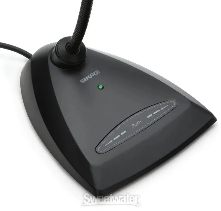 Микрофон Shure MX418D/N 18 inch Desktop Mounted Gooseneck (no microphone cartrid — фото лота 4