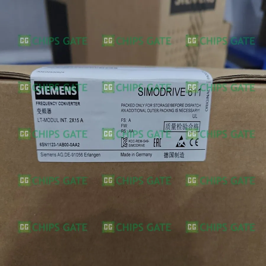 Сервоусилитель 6SN1123-1AB00-0AA2 Siemens SIMODRIVE 611 POWER MODULE