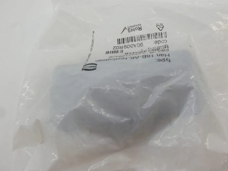 Разъём Harting 09300165426 Connector Cover Cap Protective 16B Grey Gray — фото лота 2
