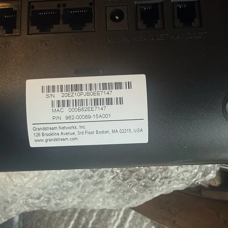 Grandstream GXP2170 IP Phone Black Speakerphone Ethernet VoIP