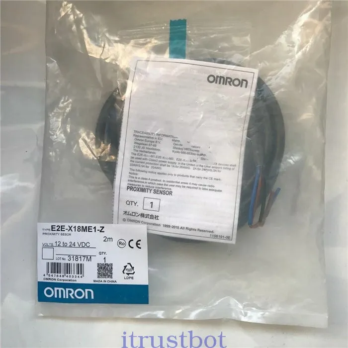 Датчик приближения Omron E2E-X18MF1-Z Proximity Switch Sensor 12-24VDC