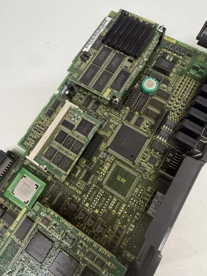 Плата ЧПУ FANUC SERVO CONTROL MODULE BOARD A16B-3200-0412/03A w/DAUGHTER BOARDS — фото лота 2