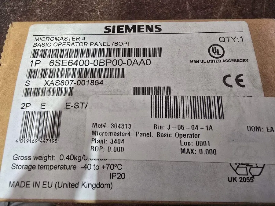 Частотный преобразователь Siemens 6SE6400-0BP00-0AA0 MICROMASTER 420 DeviceNet A