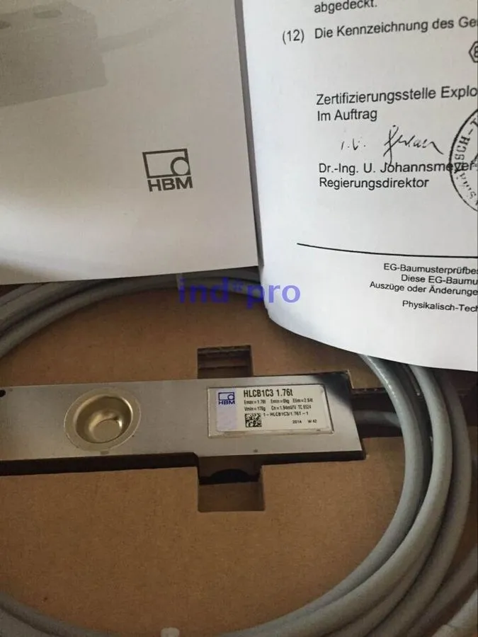 Тензодатчик HBM load cell HLCB1C3/1.76T — фото лота 1