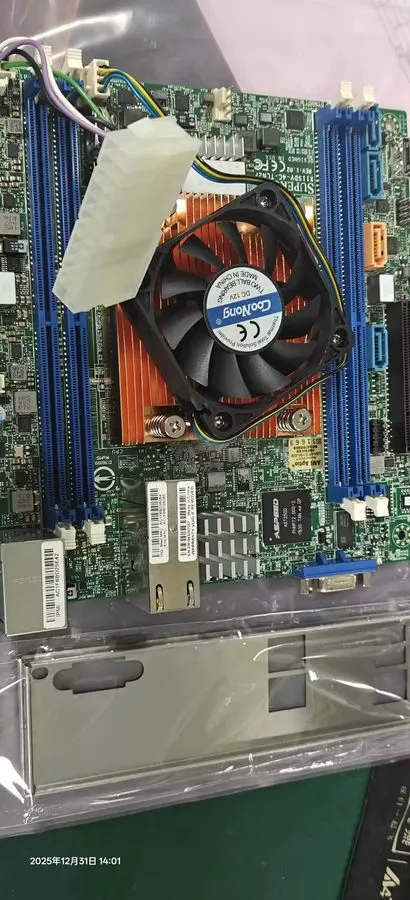 Сервер Ultra Micro X11SDV-8C-TLN2F, Intel D-2141I 8-core, dual 10G, IPMI, ITX.