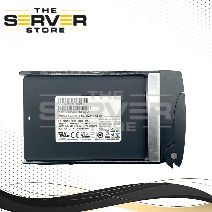 SSD-накопитель Samsung PM863a 3.84TB SATA SSD MZ7LM3T8HMLP Enterprise 96% Health