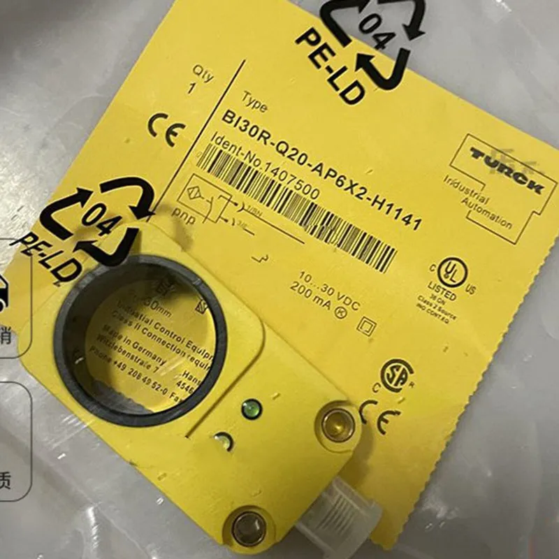 Датчик приближения TURCK BI30R-Q20-AP6X2-H1141 Proximity Sensor, 6mm Range, 10-3