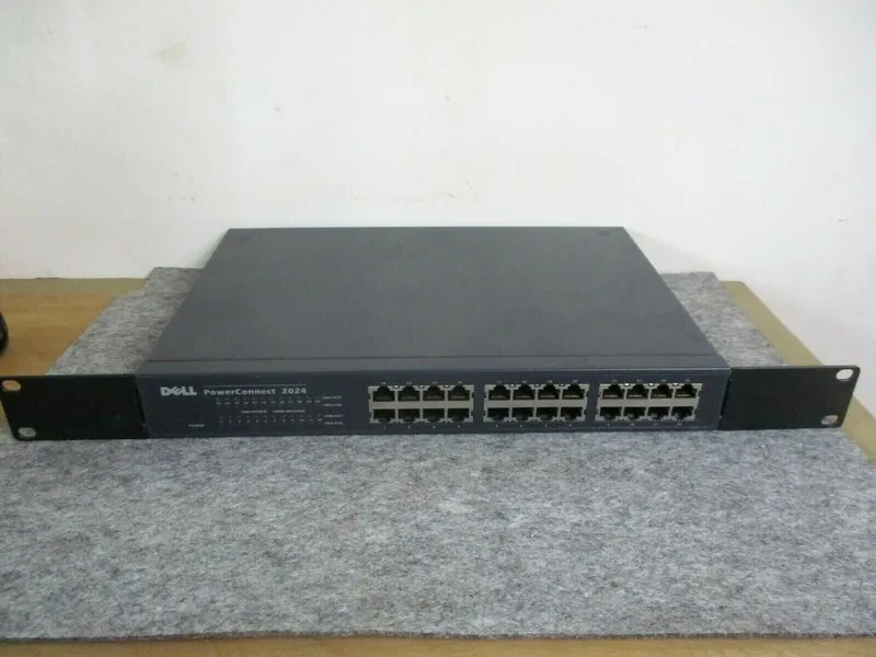 Коммутатор Dell PowerConnect 2024, 24-Port RJ-45, 10/100 Unmanaged Ethernet SWIT