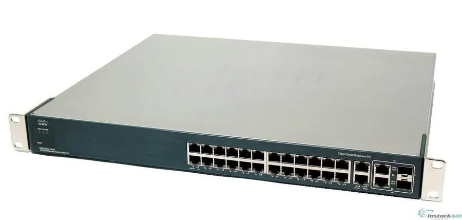 Коммутатор Cisco ESW-520-24P-K9 24-Port 10/100 PoE 4xGbE Uplink Network Switch
