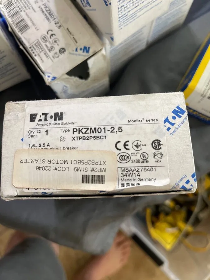Автоматический выключатель Eaton PKZM0-12 Motor Protection Circuit Breaker XTPR0