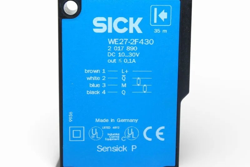 Фотоэлектрический датчик SICK OPTIC WE27-2F430 THROUGH-BEAM PHOTOELECTRIC SENSOR
