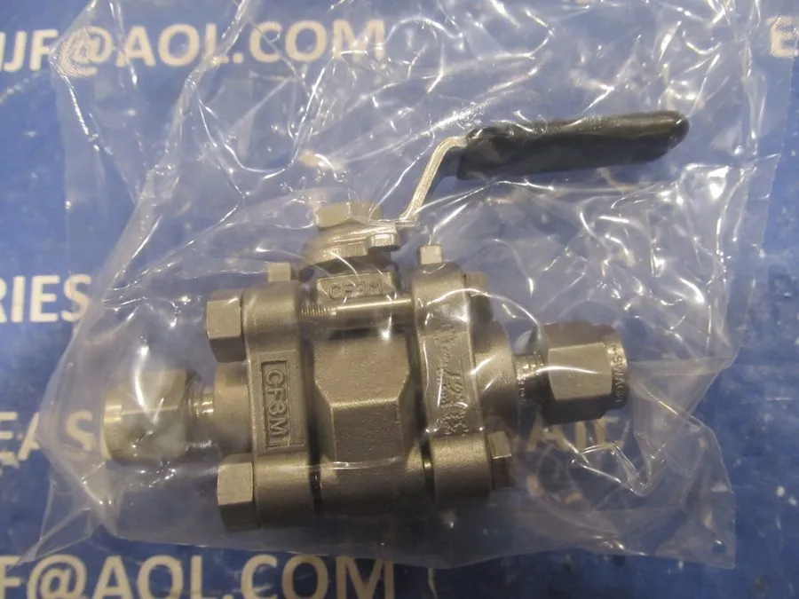 Клапан Swagelok SS-62TS4 Stainless Steel 3-Piece 60 Series Ball Valve FNSP