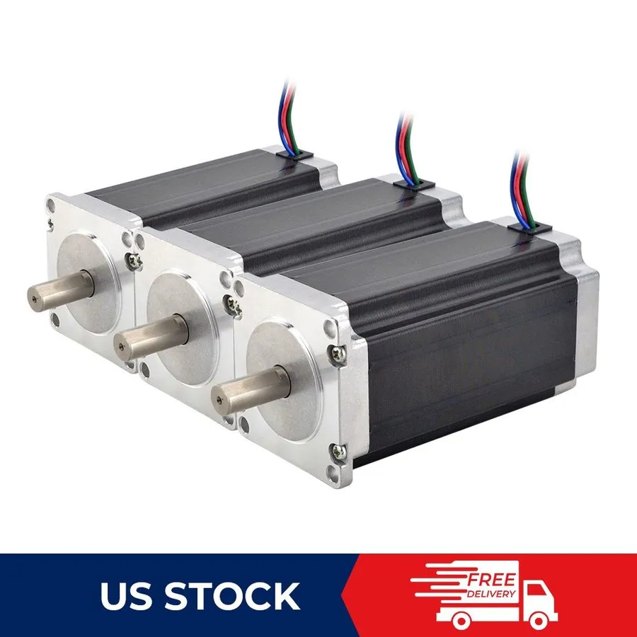 Шаговый двигатель Nema 23 Stepper Motor 3.0Nm(425oz.in) 57x100mm 4.2A 8mm Shaft 